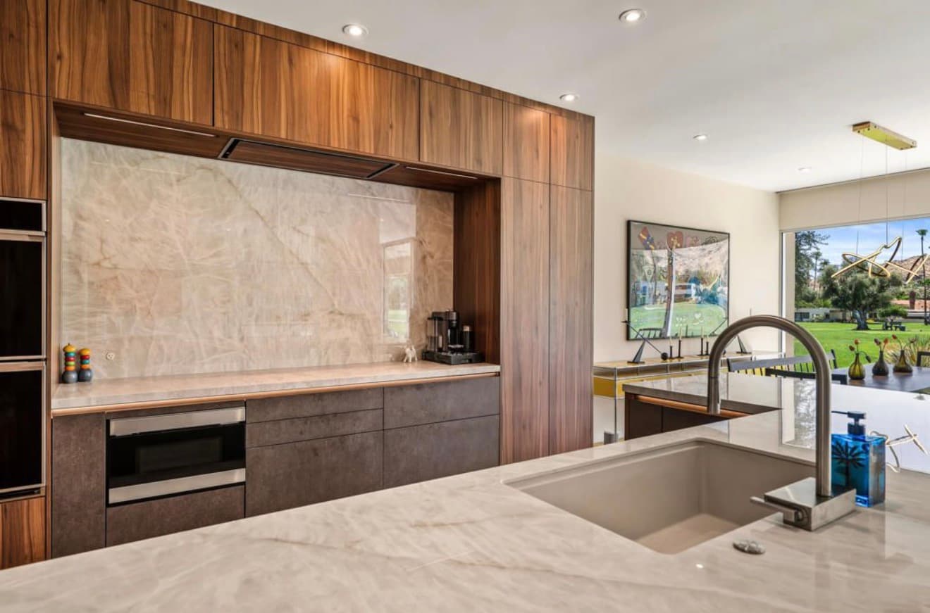 Luxury walnut kitchen