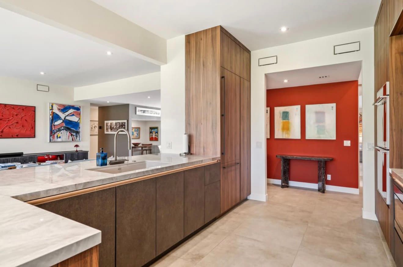 Luxury walnut kitchen