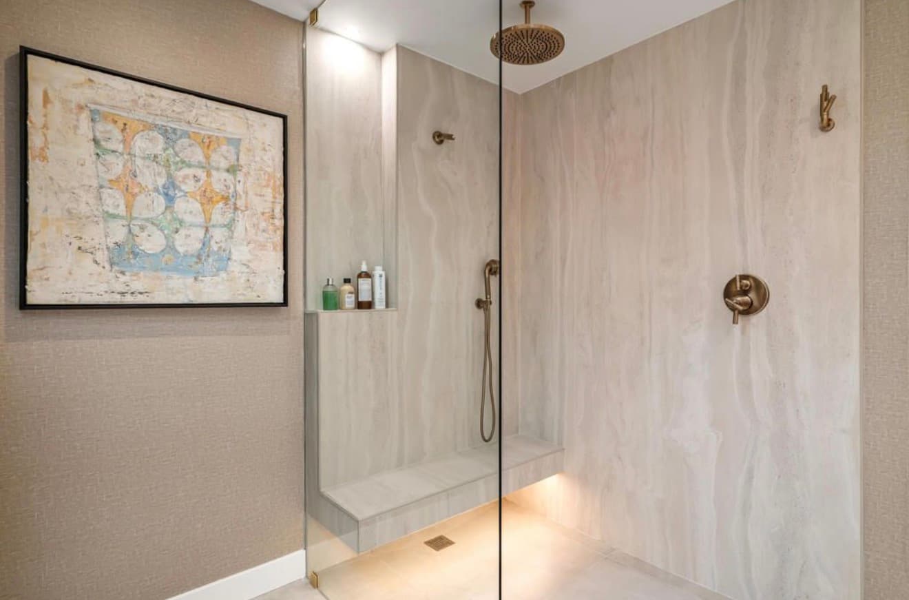 Walk-in shower