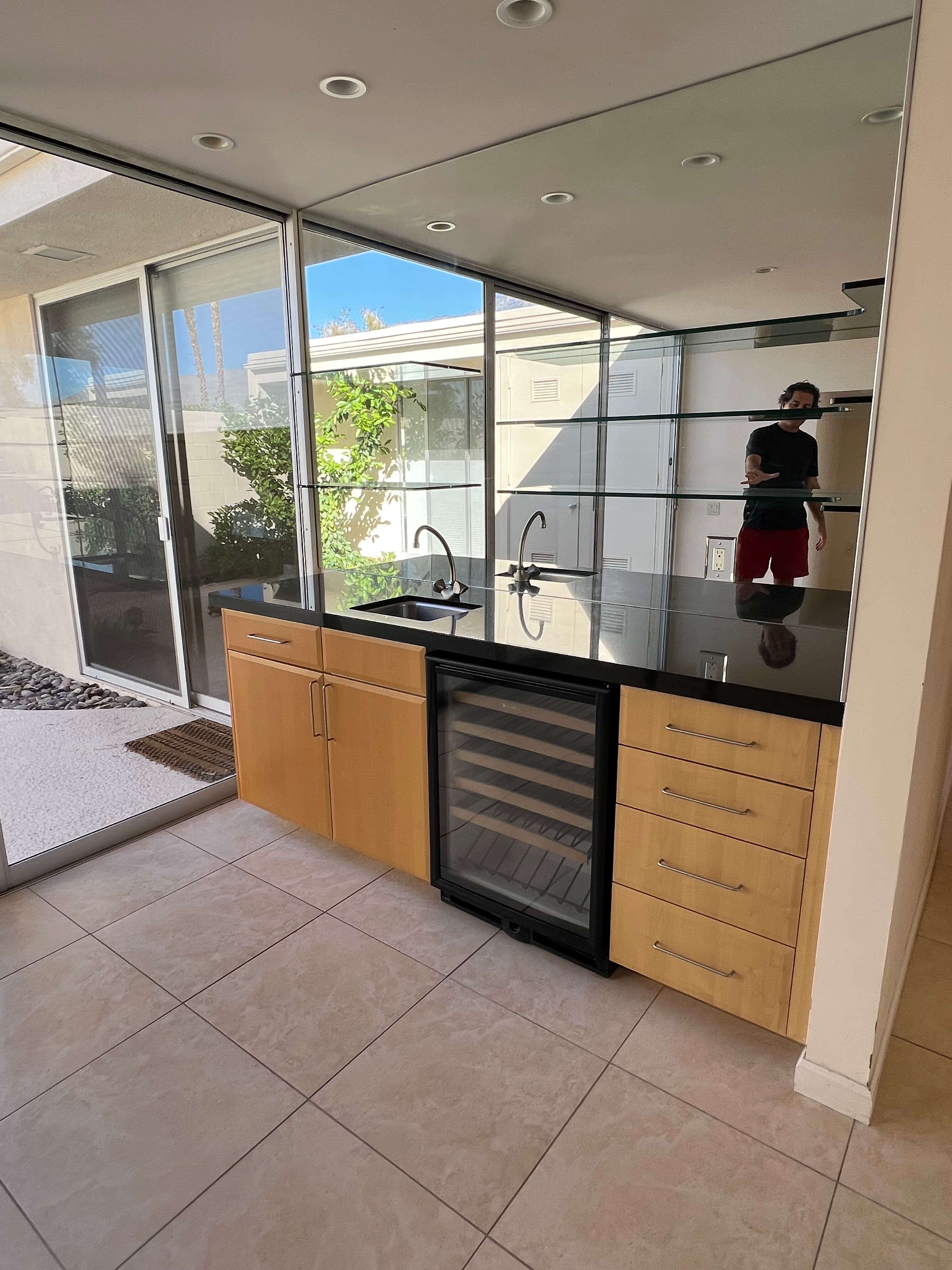 before kitchen island