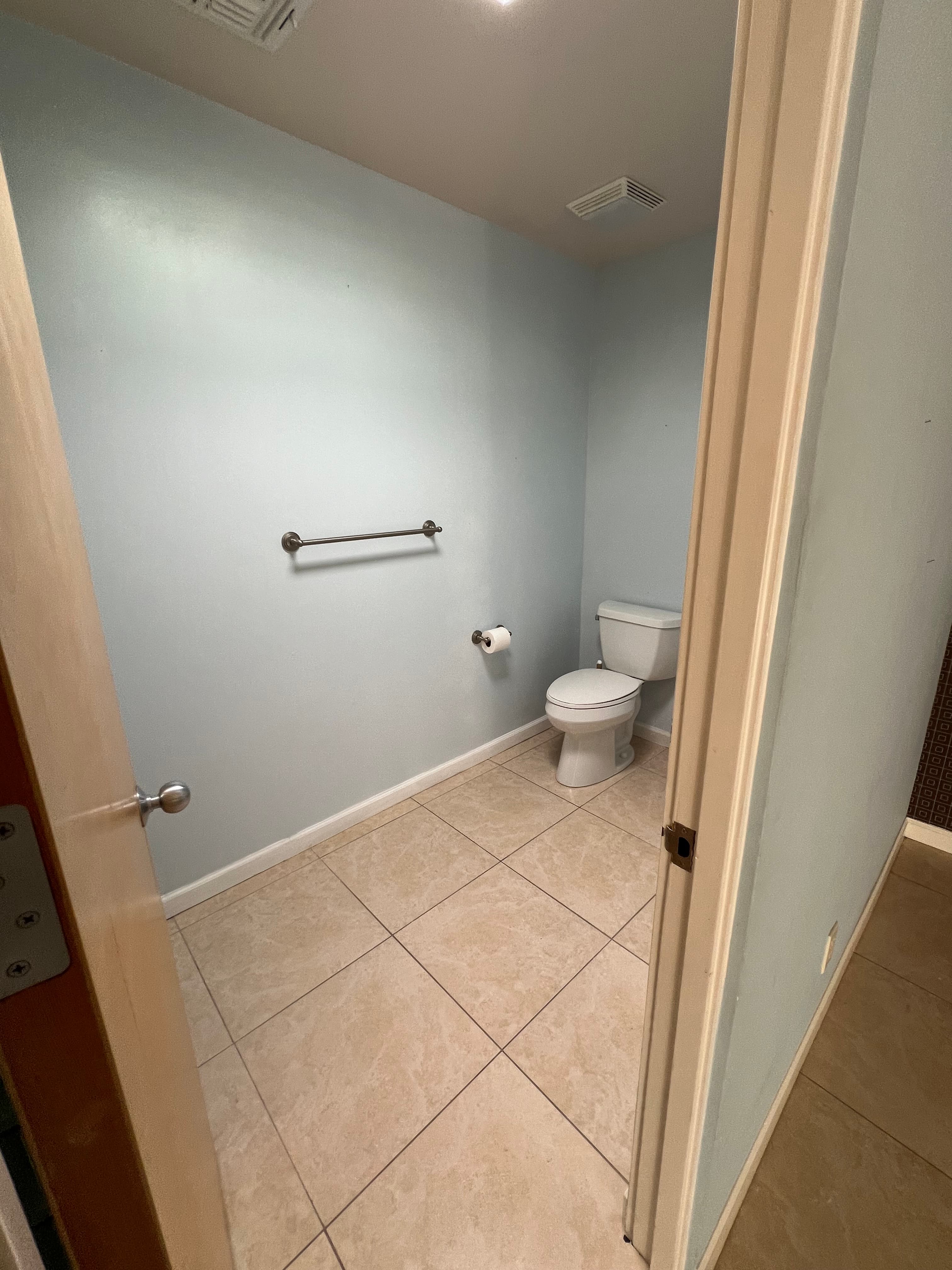 before half bathroom